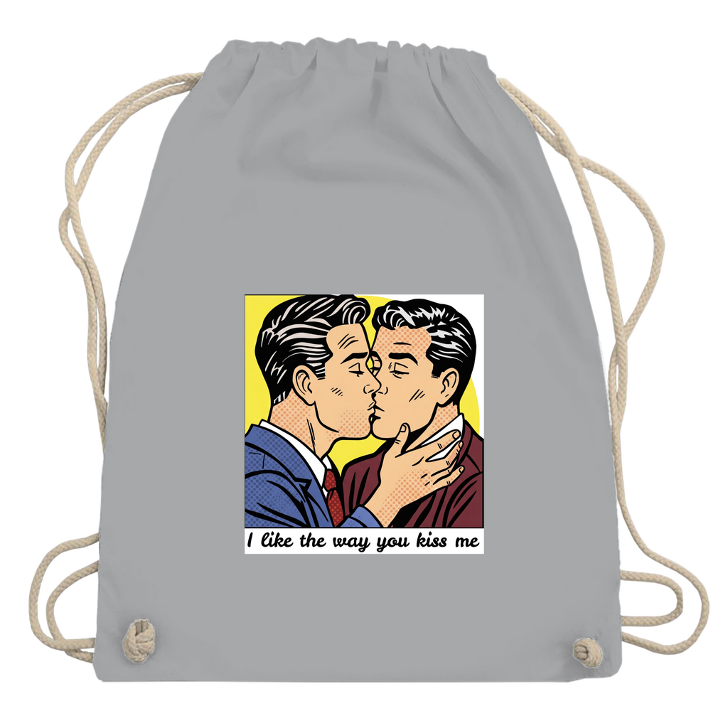 Beutel mit Kuss Print im Stil von Roy Lichtenstein