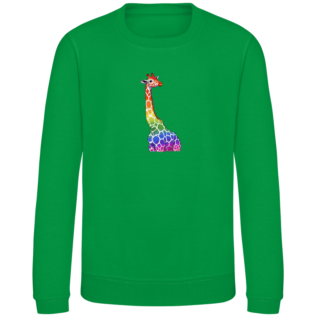 Kinder Sweatshirt Print "Pride Giraffe"