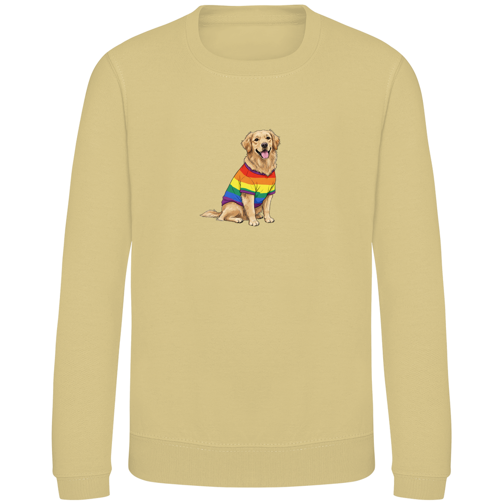 Kinder Sweatshirt Print "Pride Goldie"