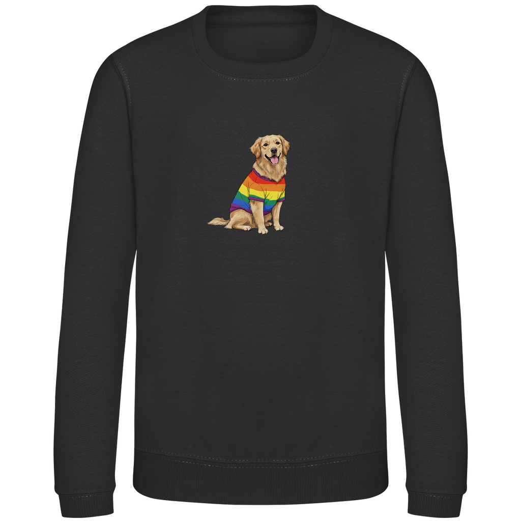 Kinder Sweatshirt Print "Pride Goldie"