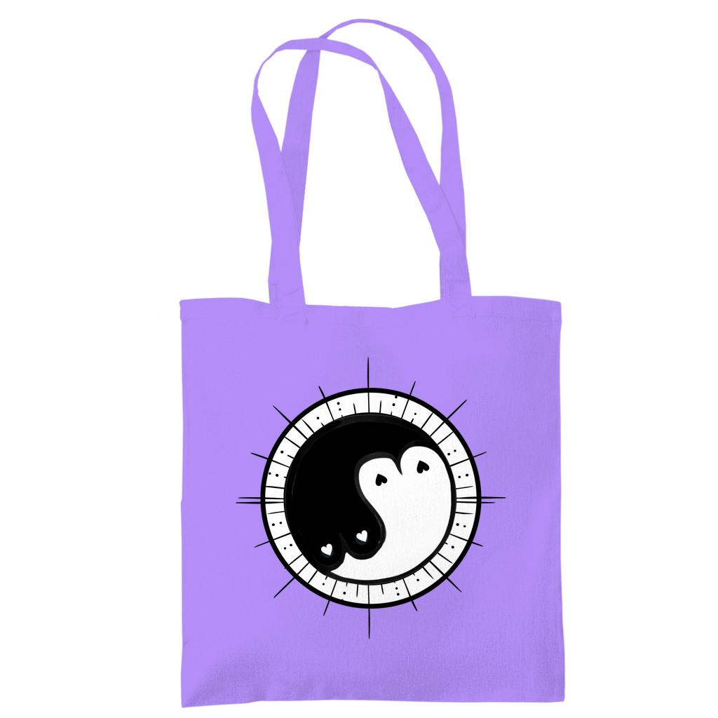 Jutebeutel "Ying und Yang"