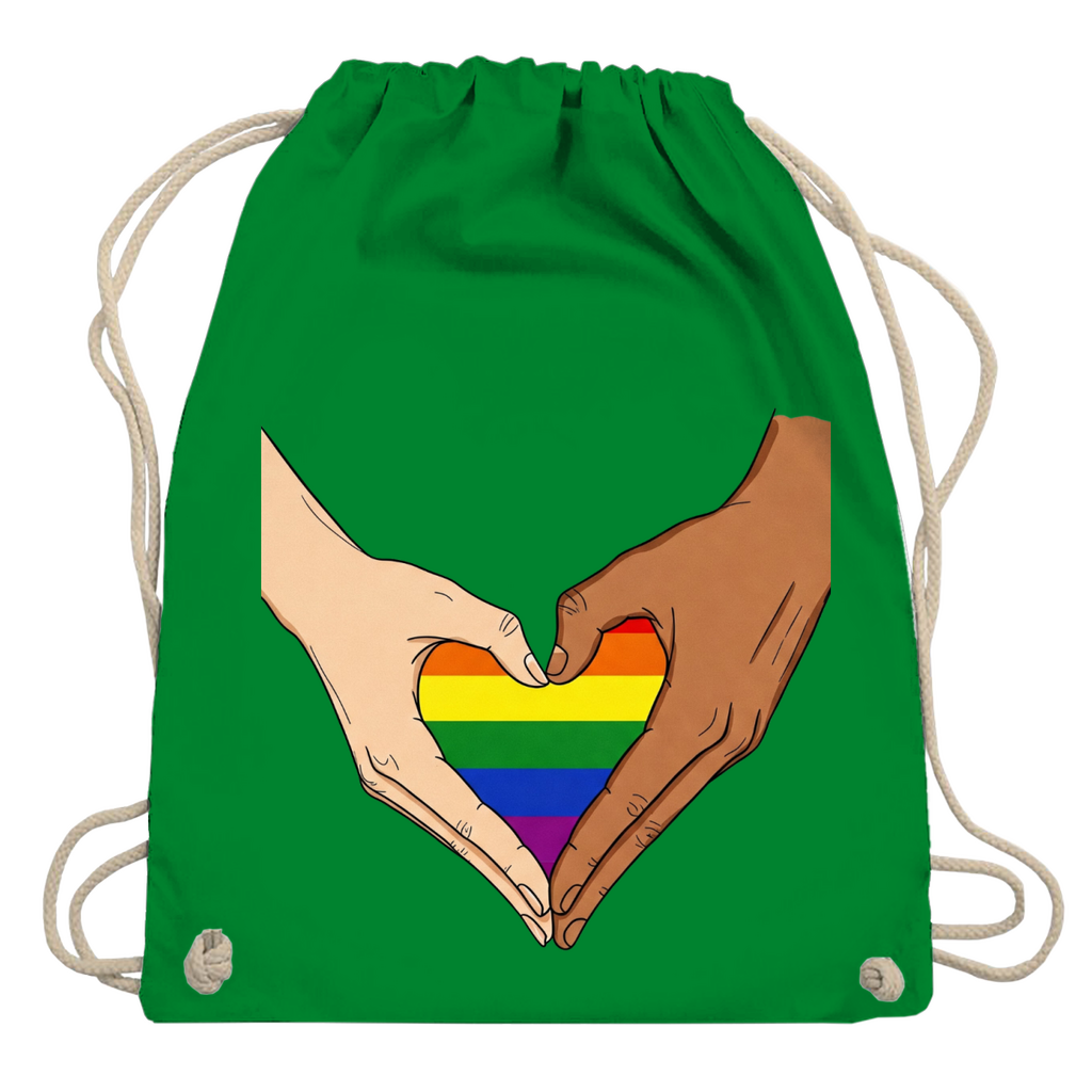 Beutel "Regenbogen Hände"