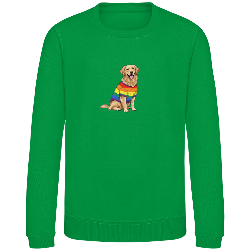 Kinder Sweatshirt Print "Pride Goldie"