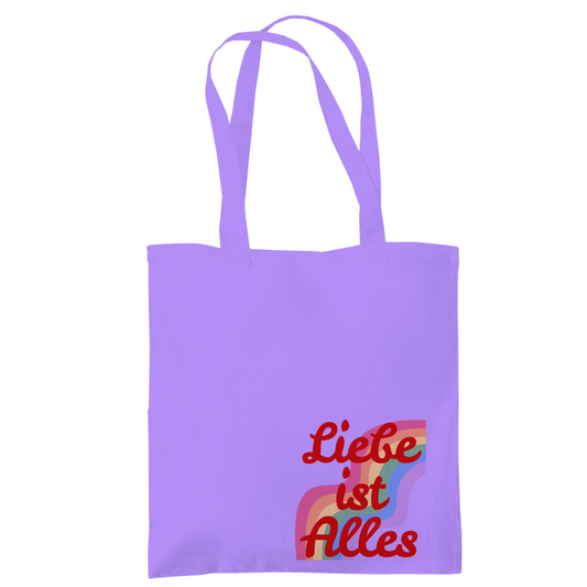 Jutebeutel " Liebe ist Alles"
