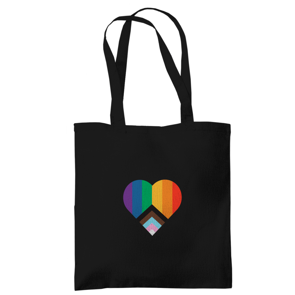 Jutebeutel "LGBTQAI+ Herz"