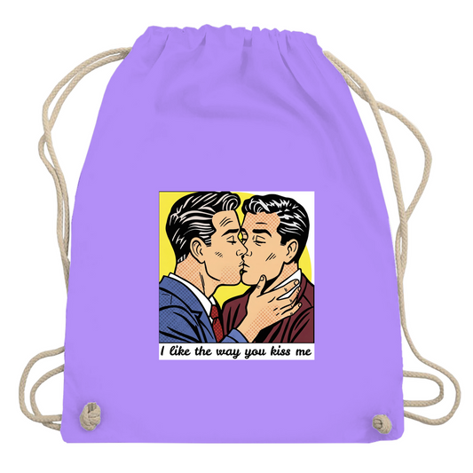 Beutel mit Kuss Print im Stil von Roy Lichtenstein