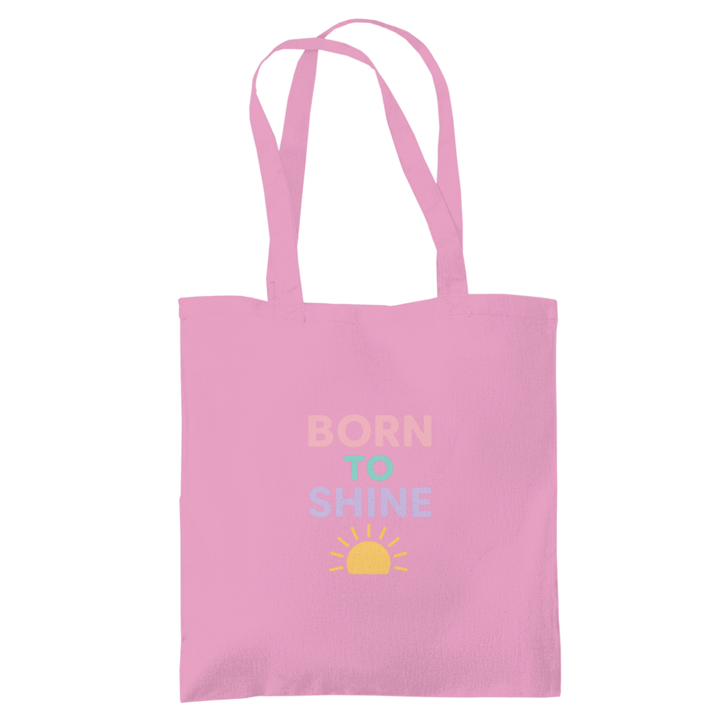 Jutebeutel " Born to Shine"