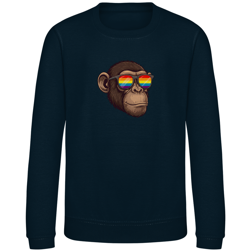 Kinder Sweatshirt Print "Pride Monkey"