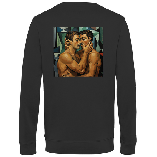 Pullover mit Kuss Print im Stil von Pablo Picasso