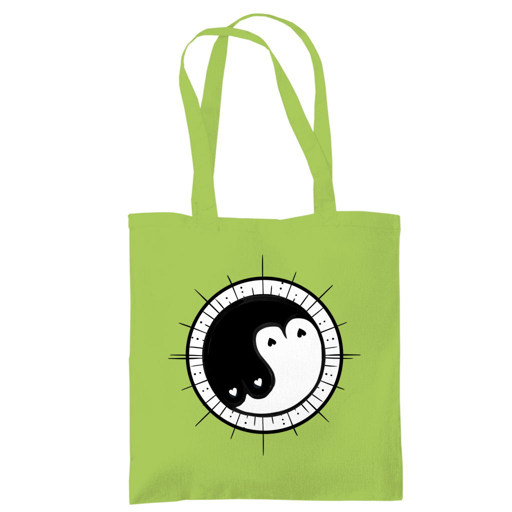 Jutebeutel "Ying und Yang"