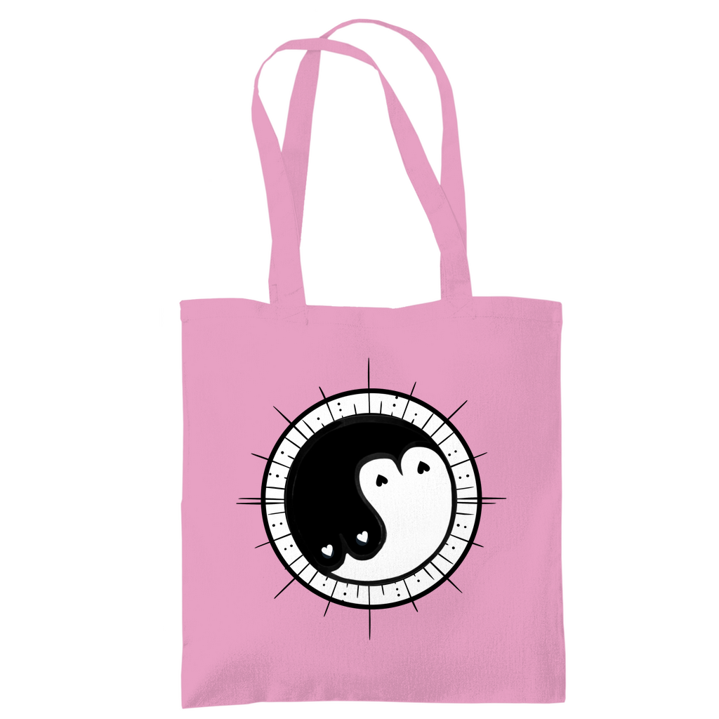 Jutebeutel "Ying und Yang"