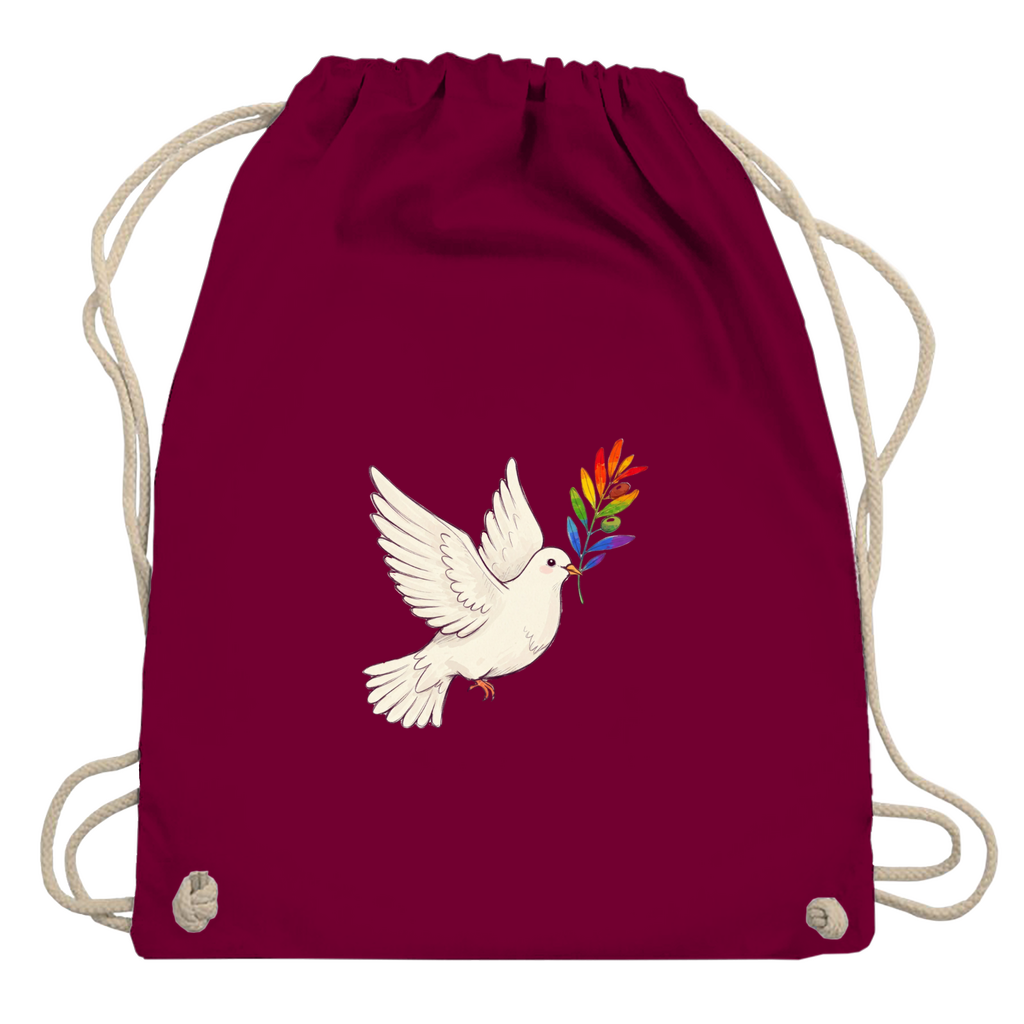 Beutel "Friedenstaube Pride Edition"