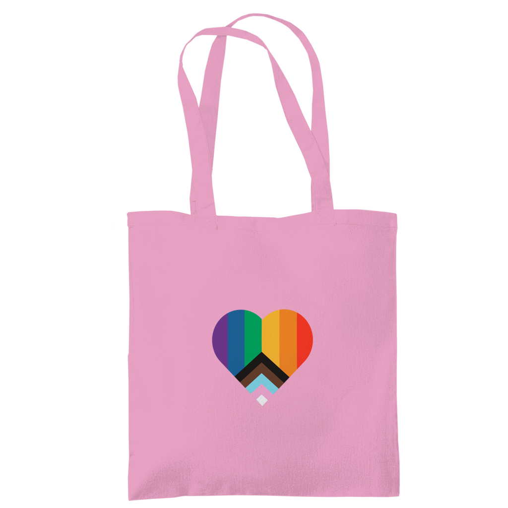 Jutebeutel "LGBTQAI+ Herz"