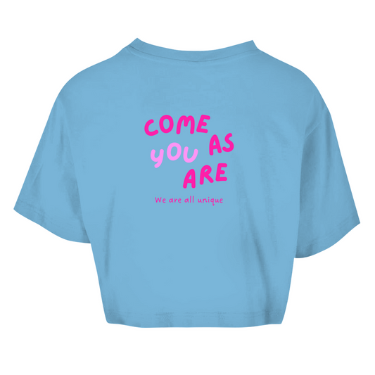 Oversize Crop Top "Come as you are"