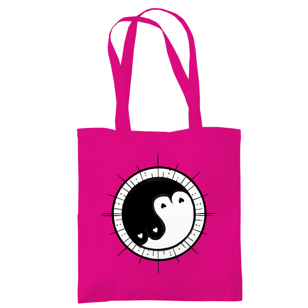 Jutebeutel "Ying und Yang"