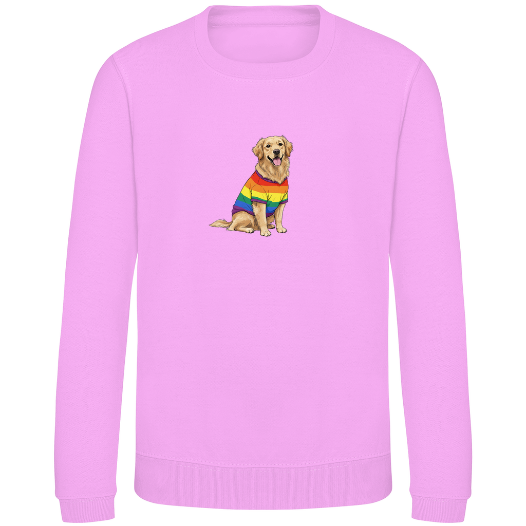 Kinder Sweatshirt Print "Pride Goldie"