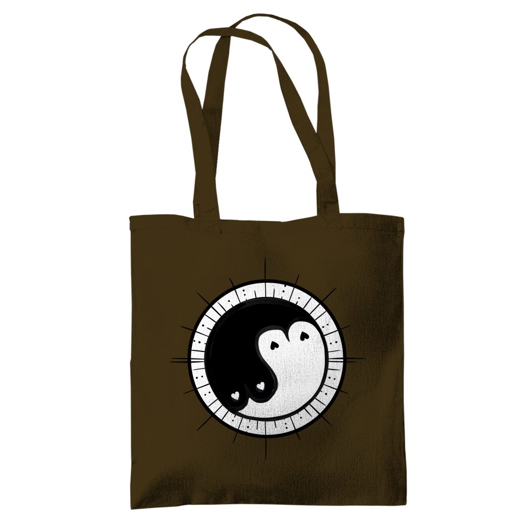 Jutebeutel "Ying und Yang"