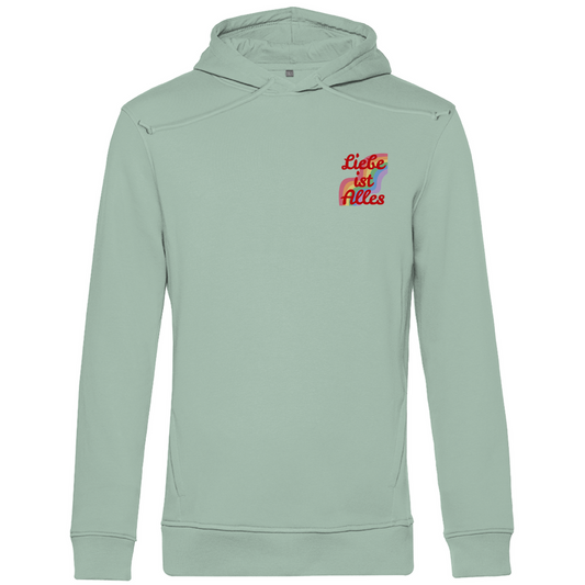 Hoodie mit Kordel "Liebe ist Alles"