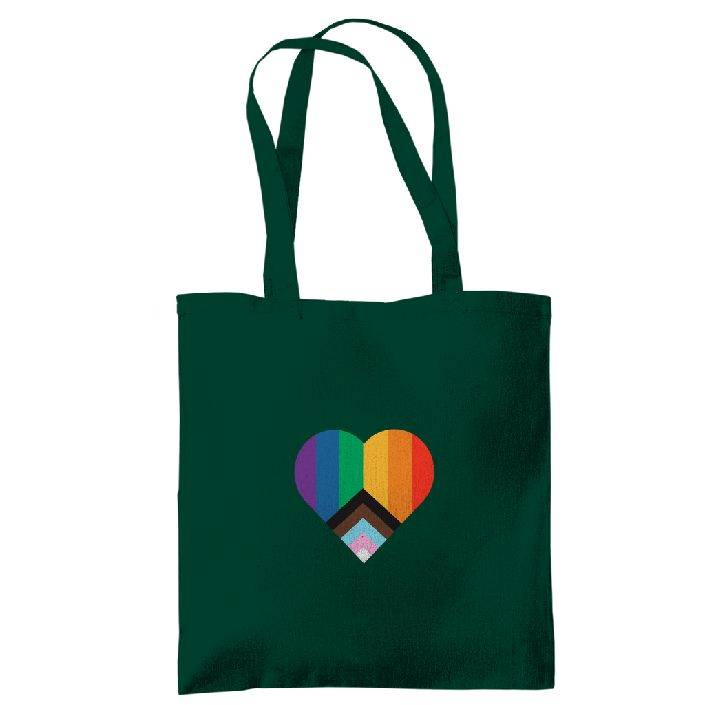 Jutebeutel "LGBTQAI+ Herz"
