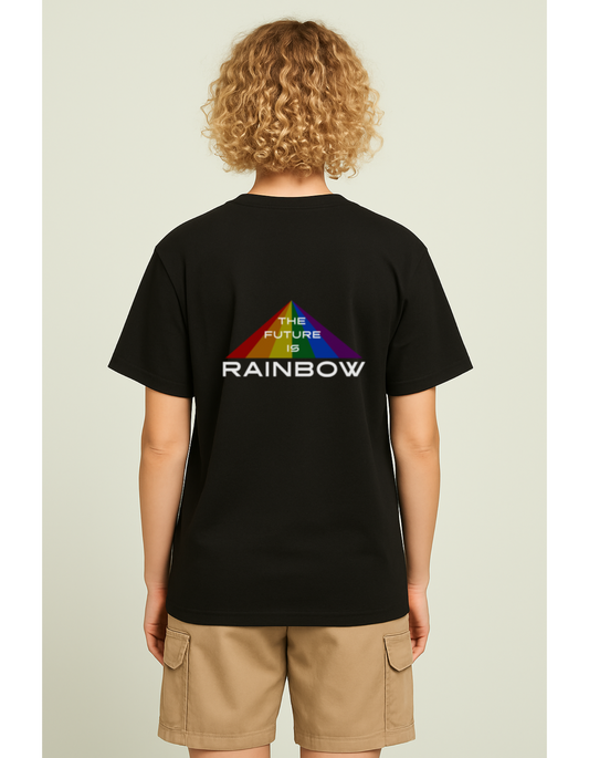 Oversize T-Shirt "The Future is Rainbow"