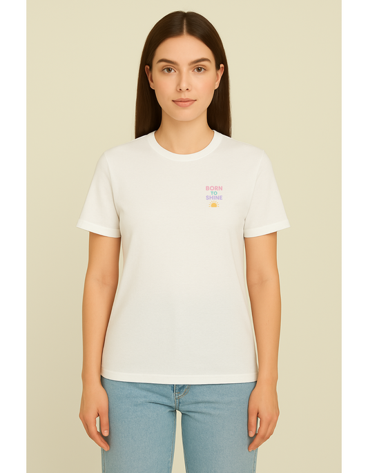 Oversize T-Shirt "Born to Shine"