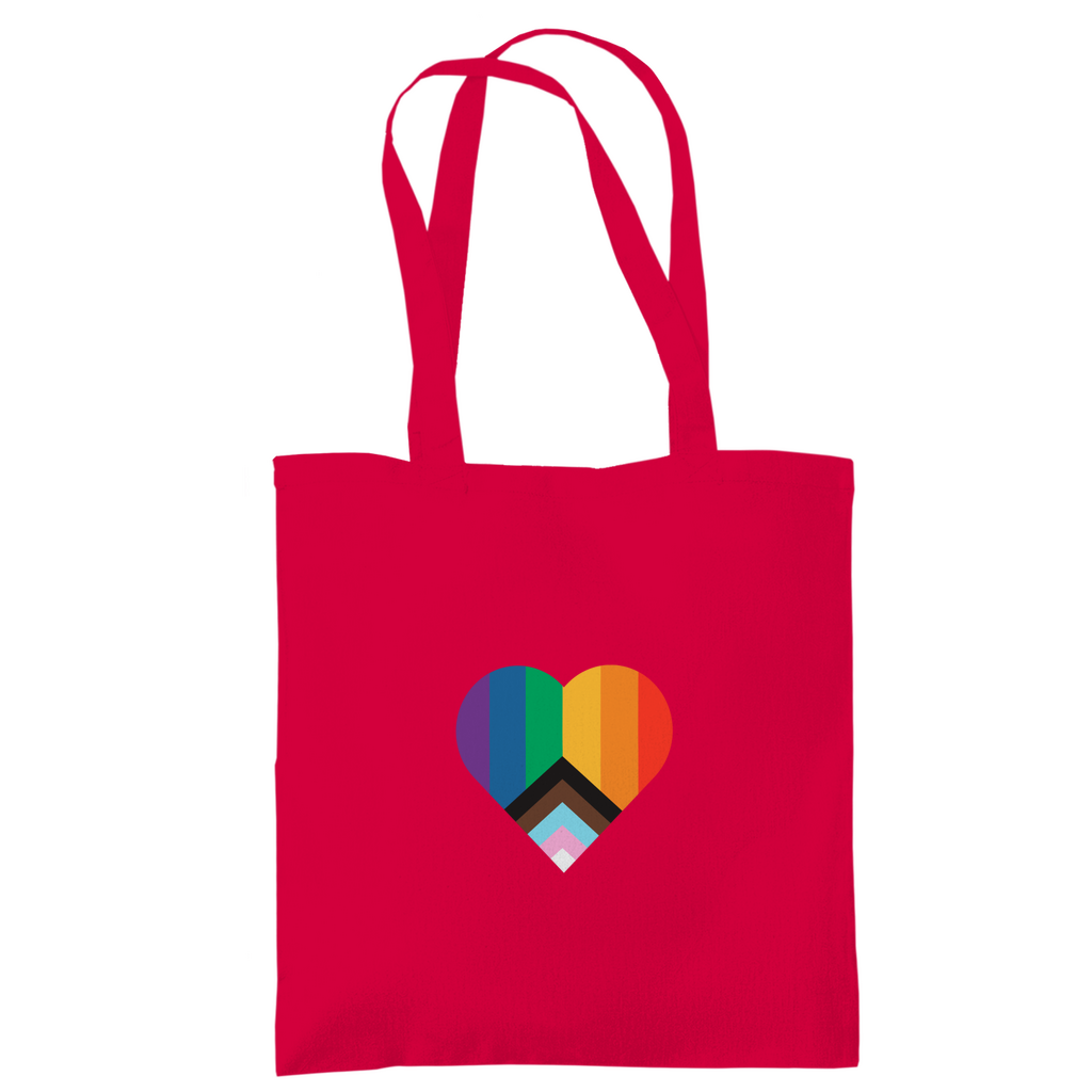 Jutebeutel "LGBTQAI+ Herz"