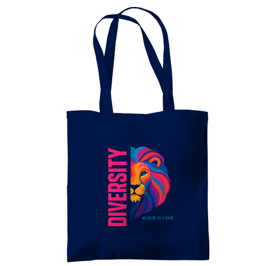 Jutebeutel "DIVERSITY LION"