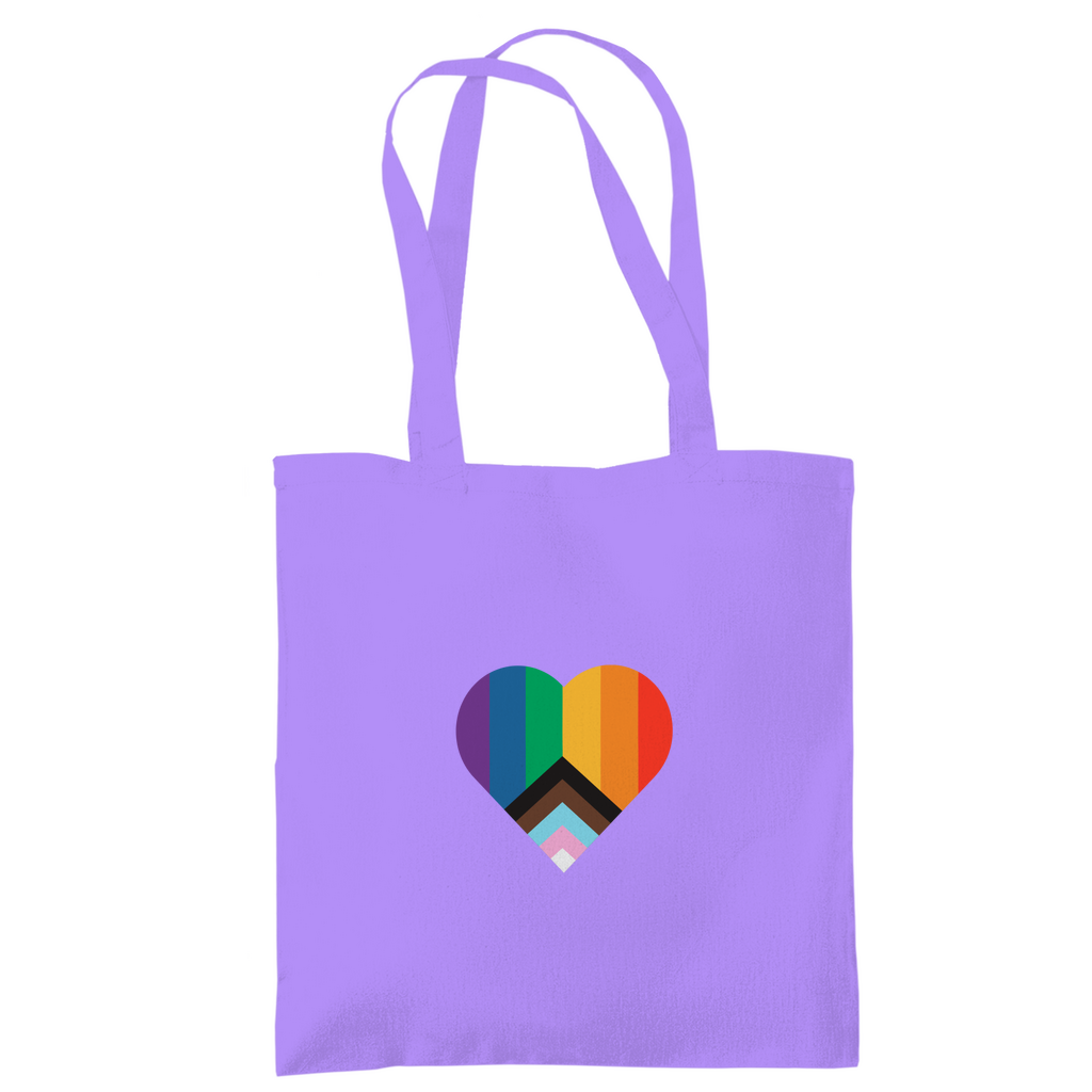 Jutebeutel "LGBTQAI+ Herz"