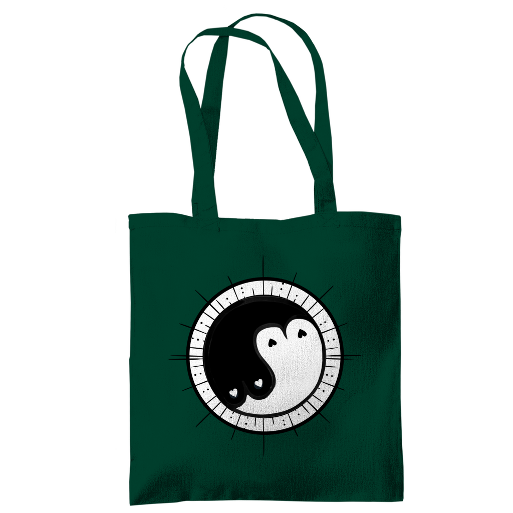 Jutebeutel "Ying und Yang"