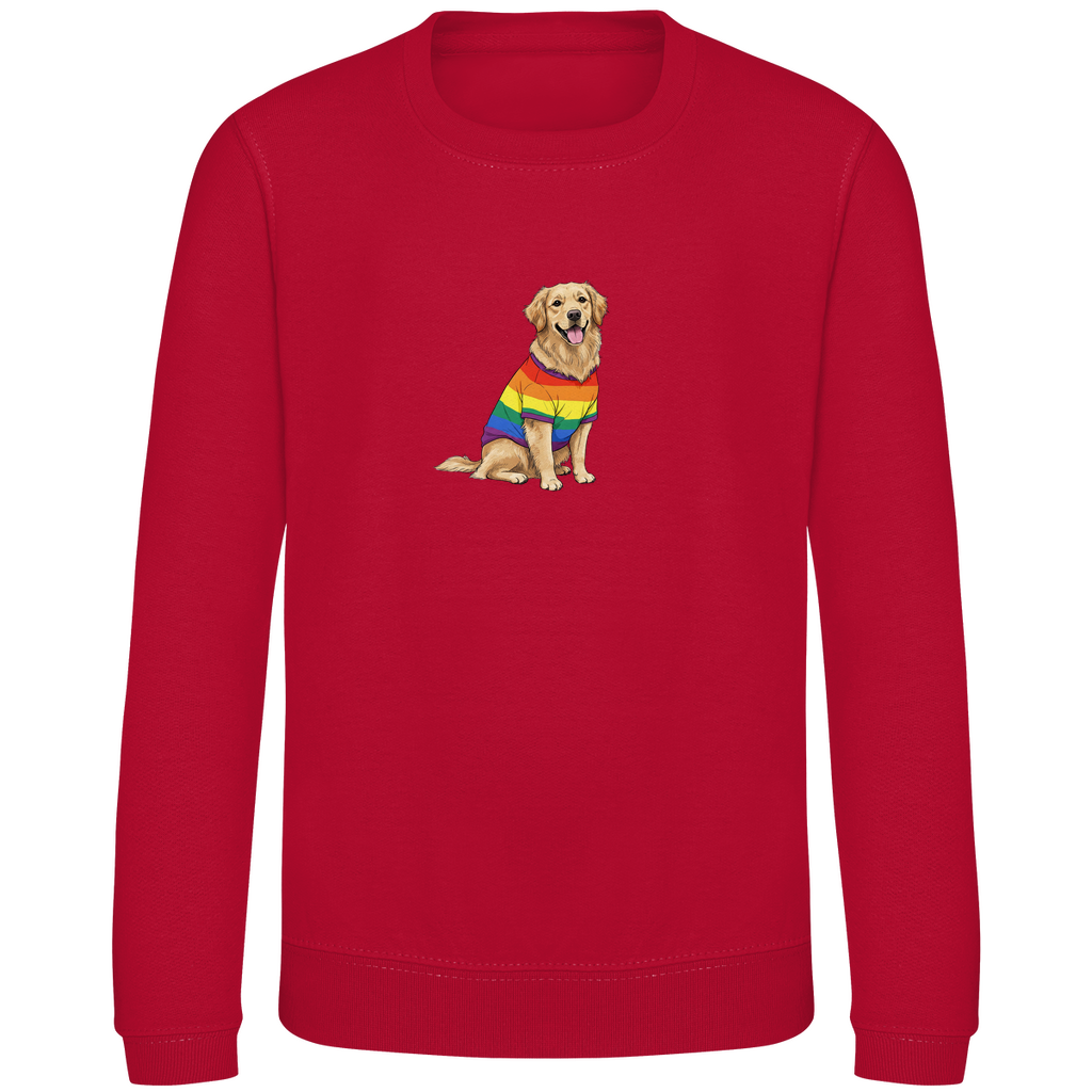 Kinder Sweatshirt Print "Pride Goldie"