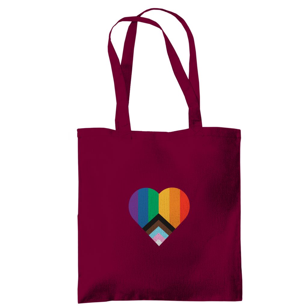 Jutebeutel "LGBTQAI+ Herz"