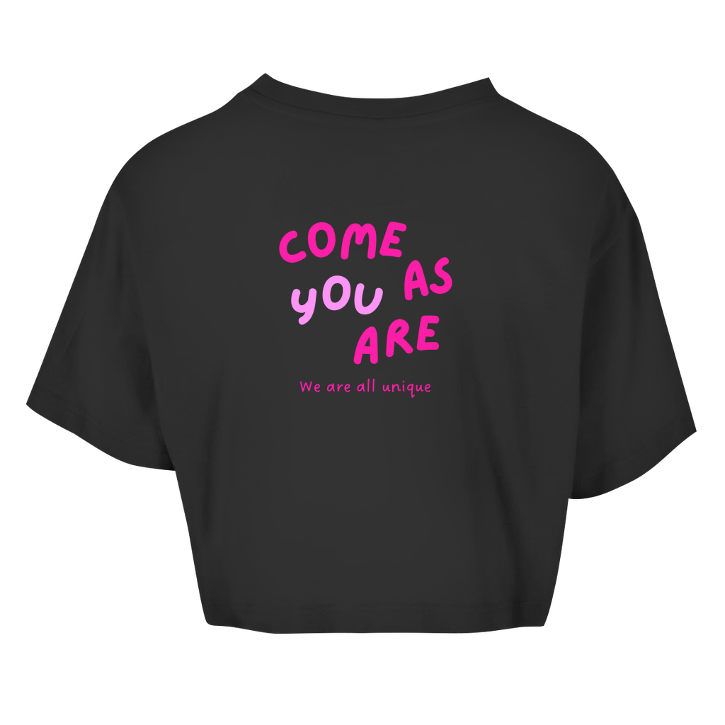 Oversize Crop Top "Come as you are"