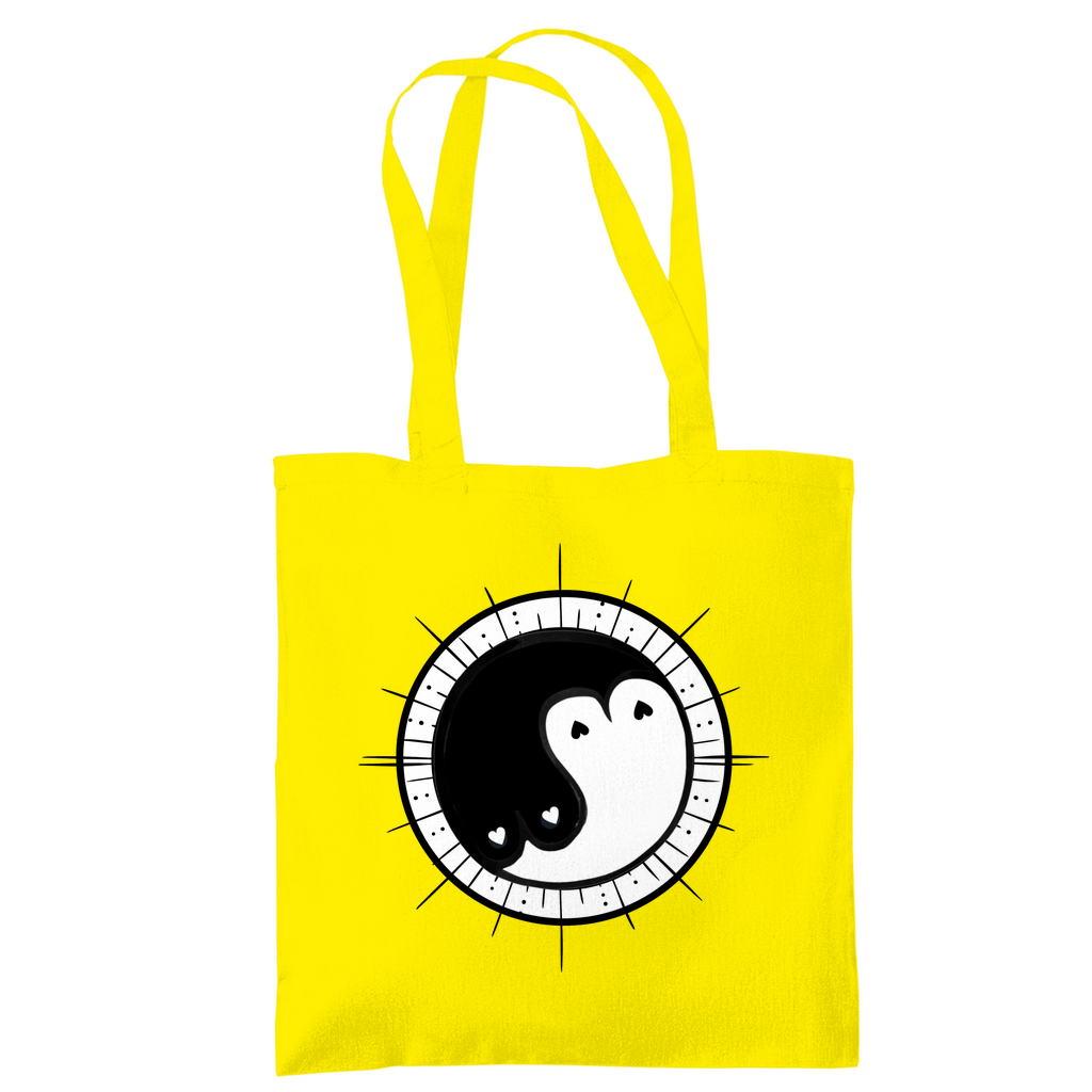 Jutebeutel "Ying und Yang"