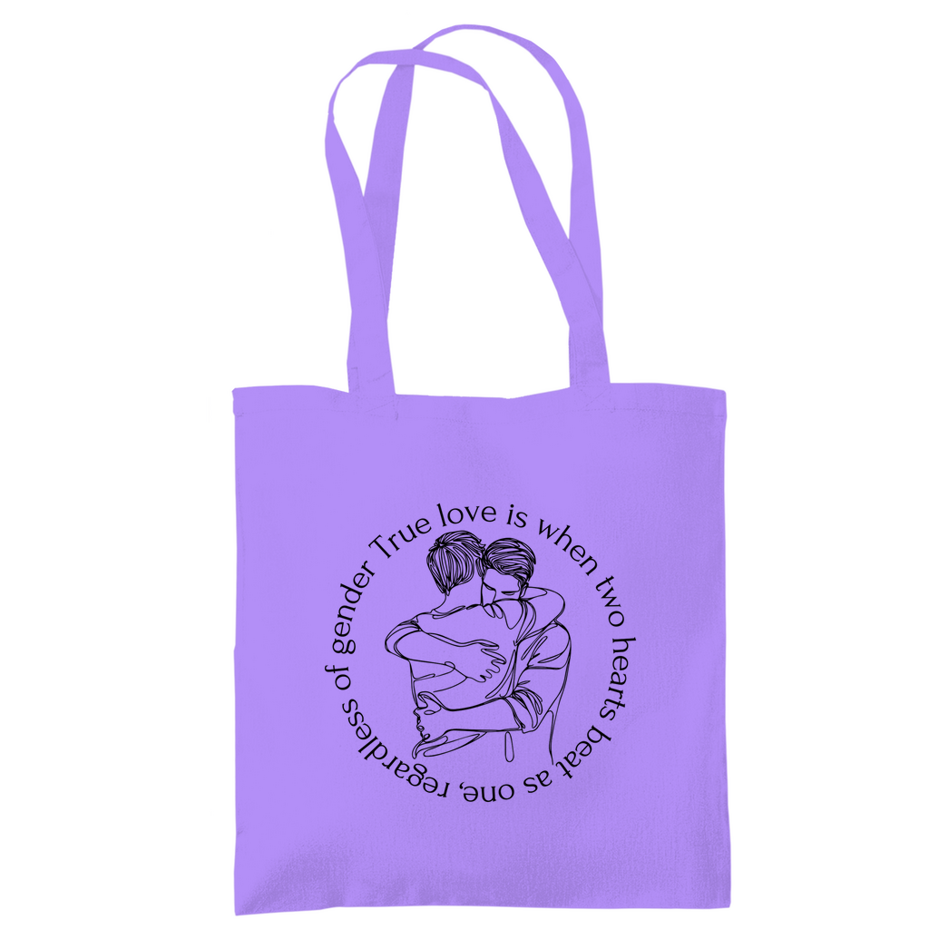 Pride Jutebeutel "True Love" Men