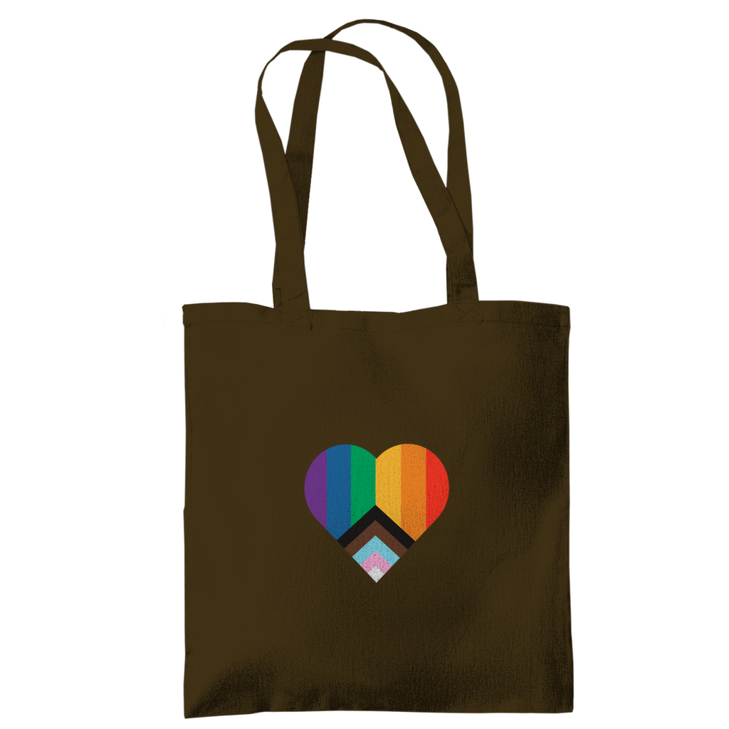 Jutebeutel "LGBTQAI+ Herz"