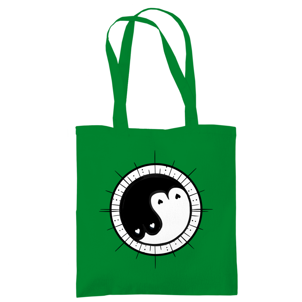Jutebeutel "Ying und Yang"