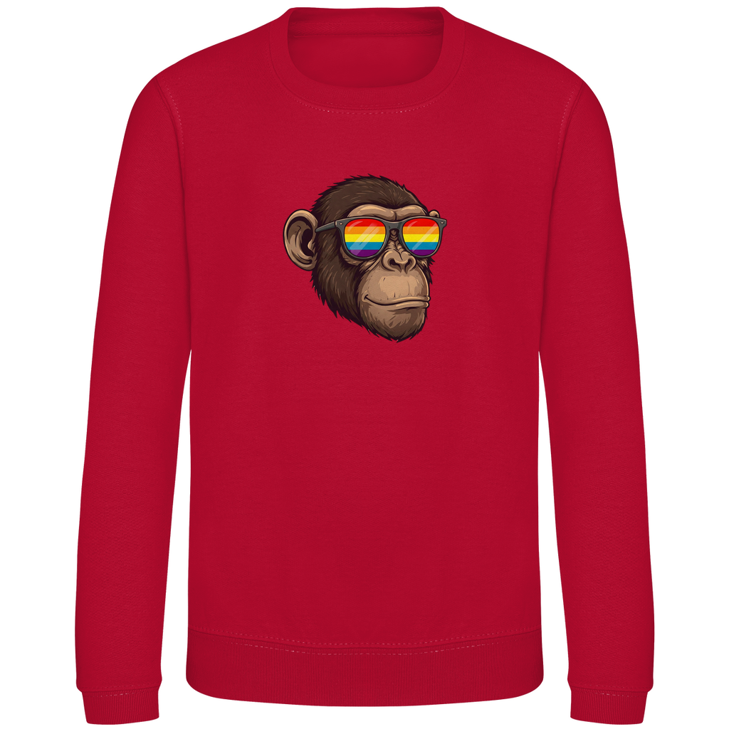 Kinder Sweatshirt Print "Pride Monkey"