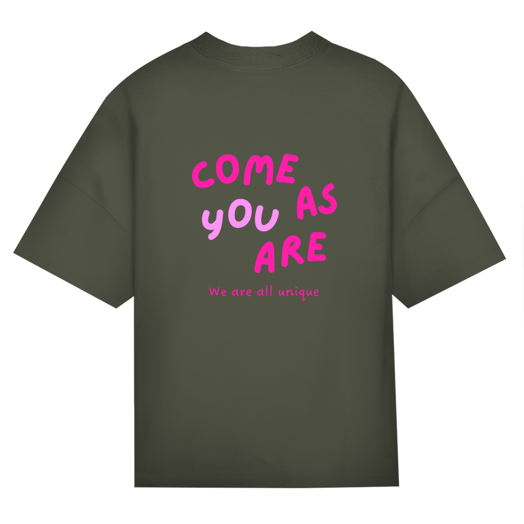 Oversize Classic T-Shirt "Come as you are"