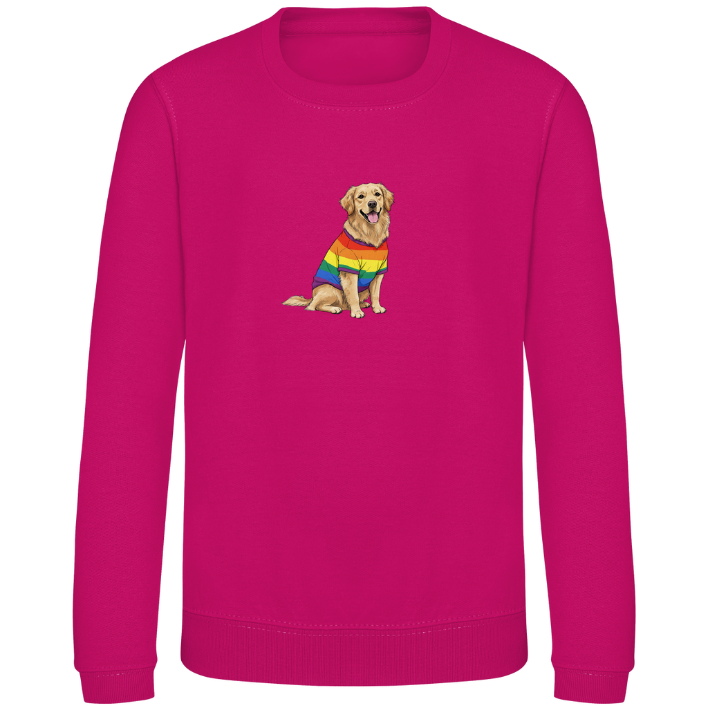 Kinder Sweatshirt Print "Pride Goldie"