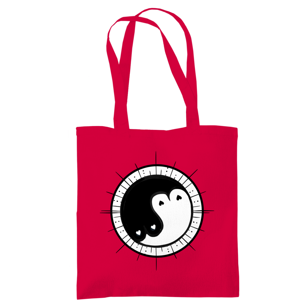 Jutebeutel "Ying und Yang"