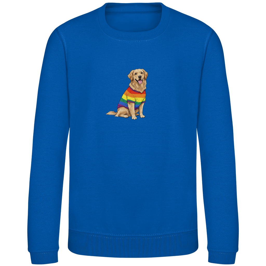 Kinder Sweatshirt Print "Pride Goldie"