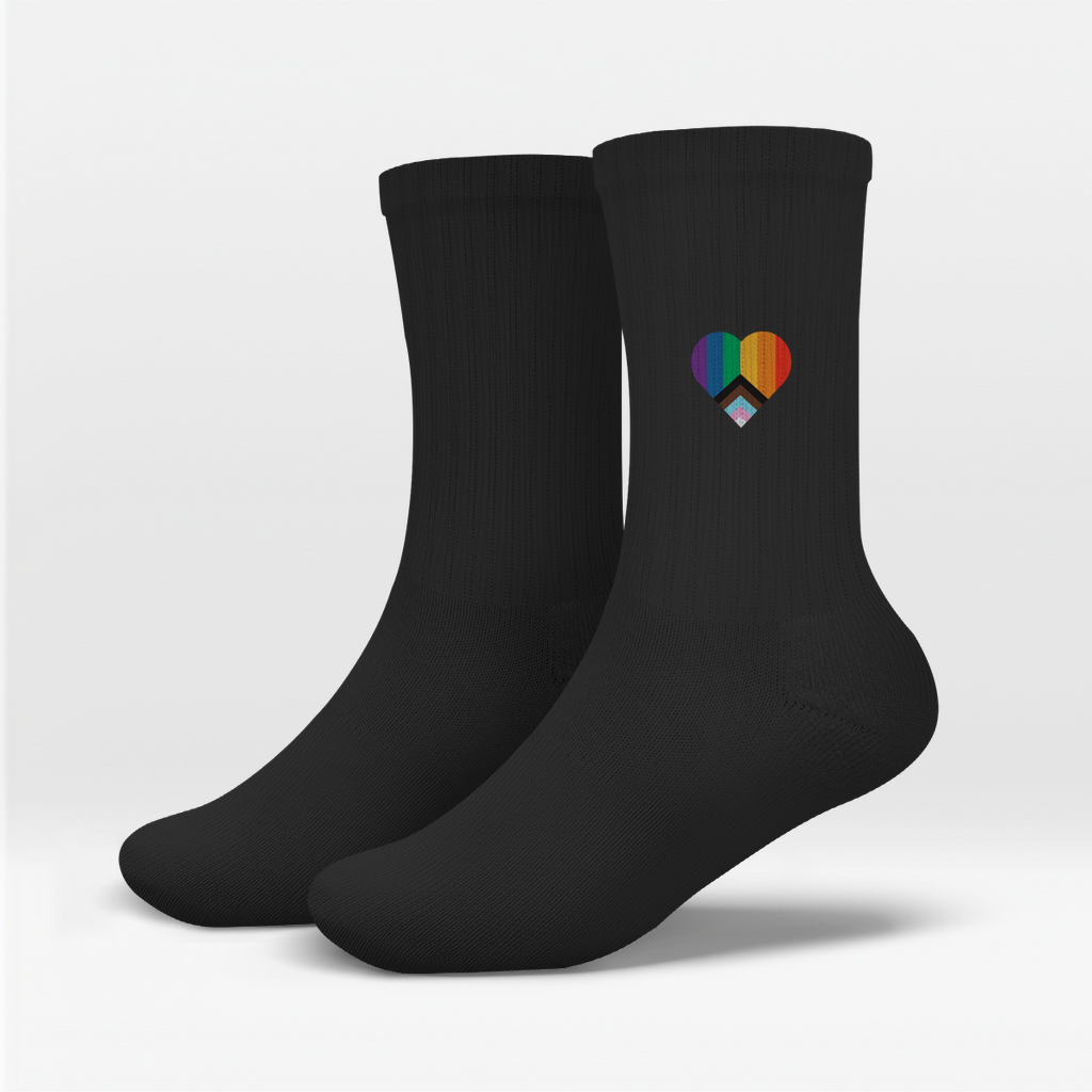 Socken "LGBTQAI+ Herz"