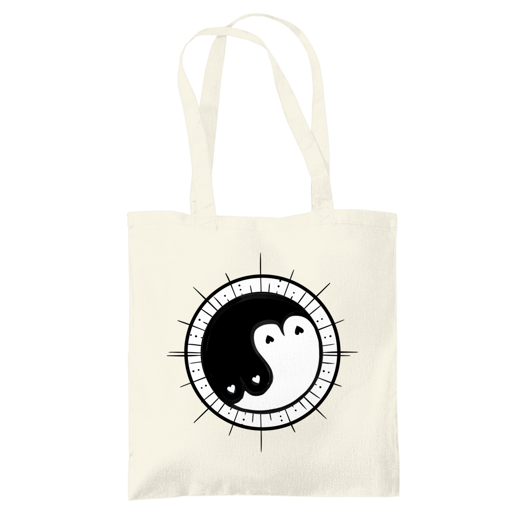 Jutebeutel "Ying und Yang"