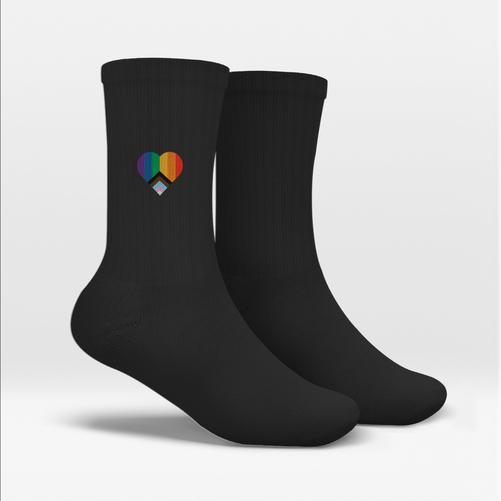 Socken "LGBTQAI+ Herz"