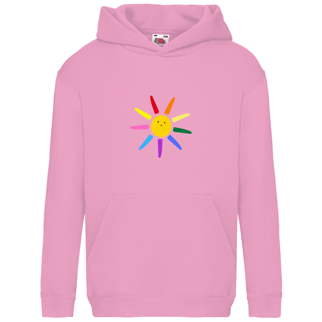 Kids Basic Kaputzenpullover Print "Sunny Day"