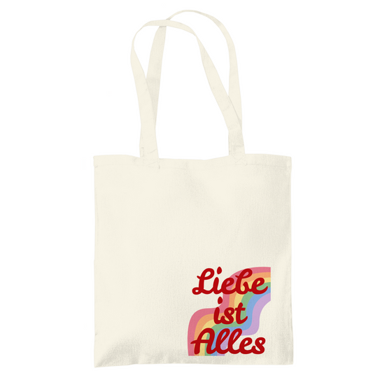 Jutebeutel " Liebe ist Alles"