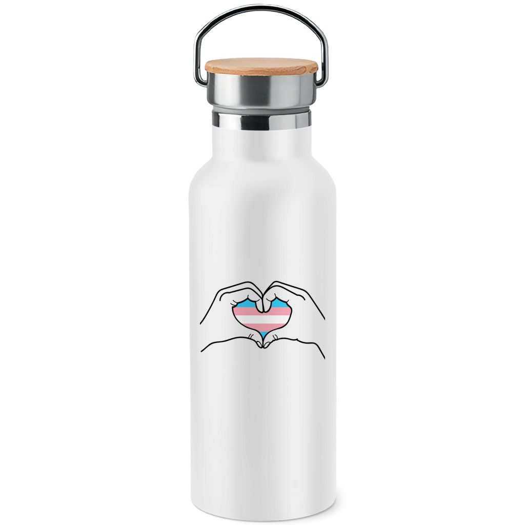 Edelstahl-Trinkflasche "Ein Herz für..."