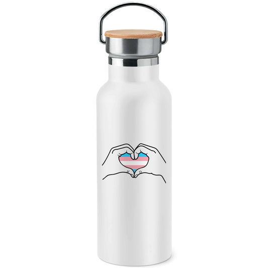 Edelstahl-Trinkflasche "Ein Herz für..."
