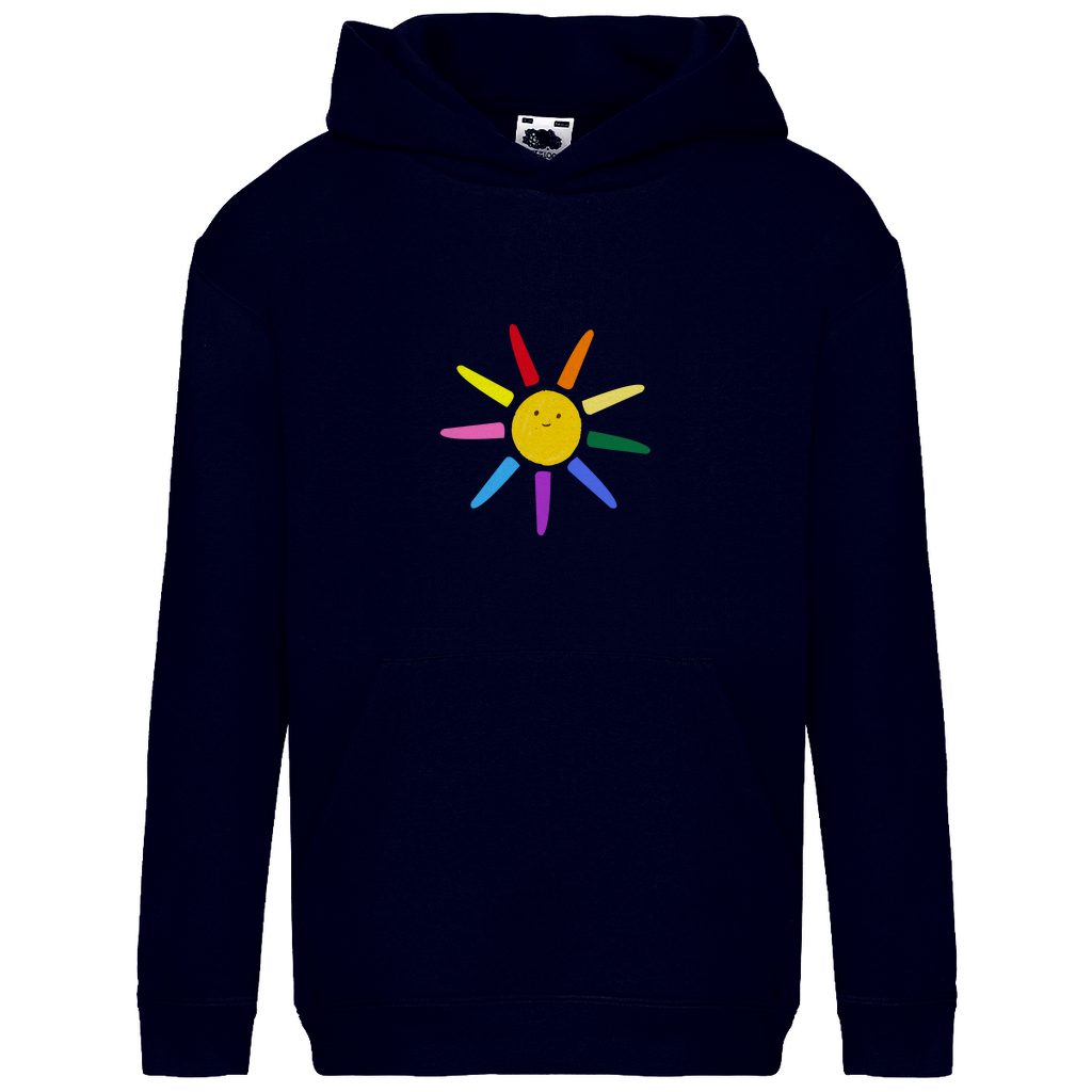 Kids Basic Kaputzenpullover Print "Sunny Day"