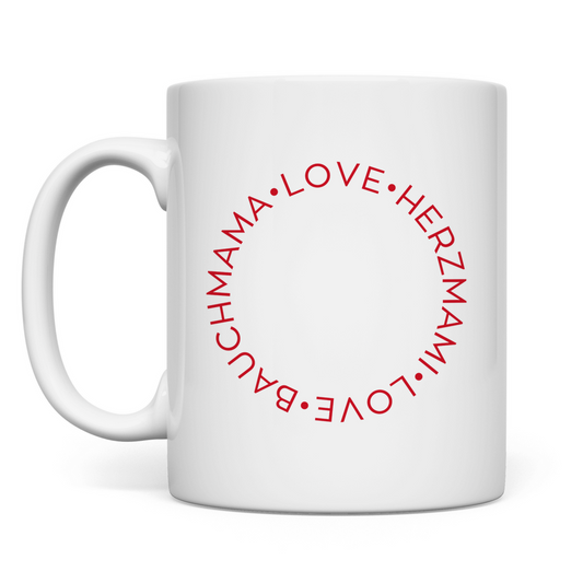 Tasse "Herzmami-Bauchmama"